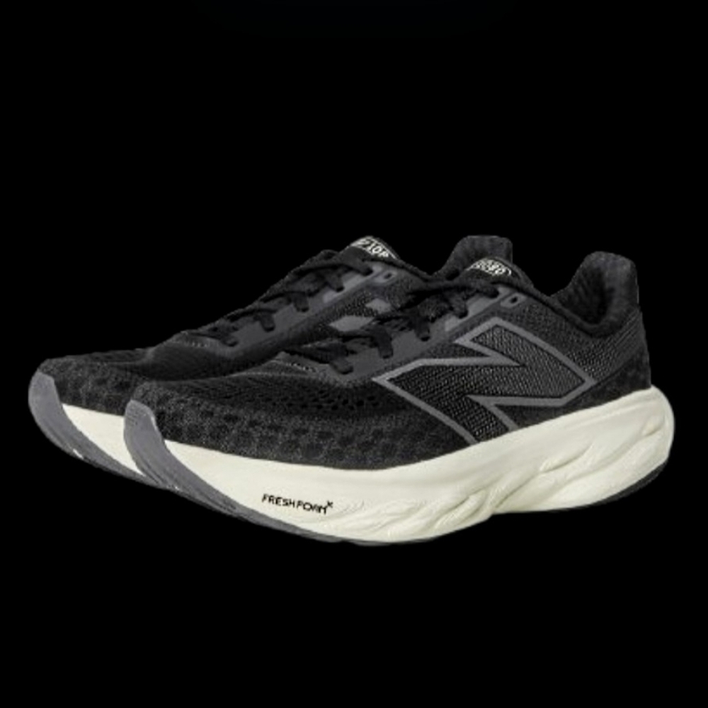 New Balance Fresh Foam X 1080v14 Mens Size 10.5 Wide/Womens 12 Wide Black - Picture 1 of 7